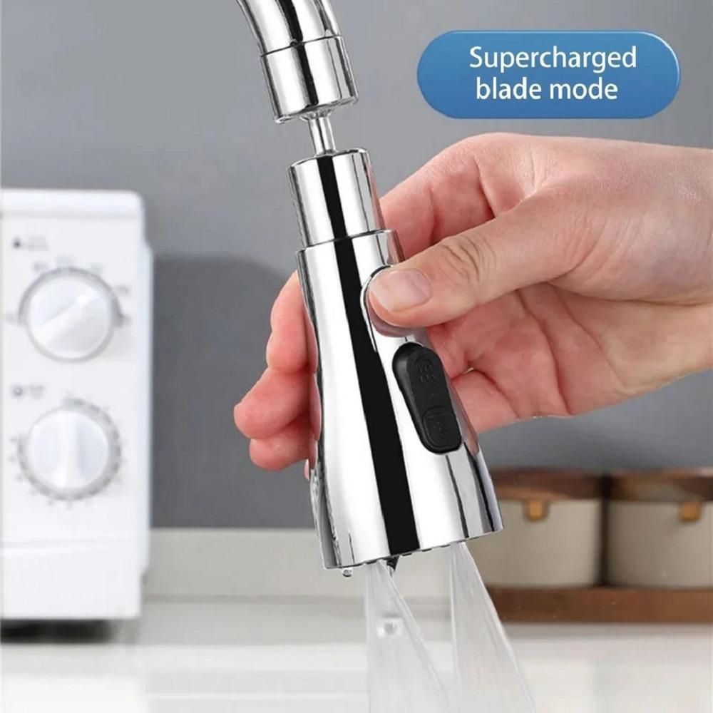 Universal Triple-Mode Faucet Head