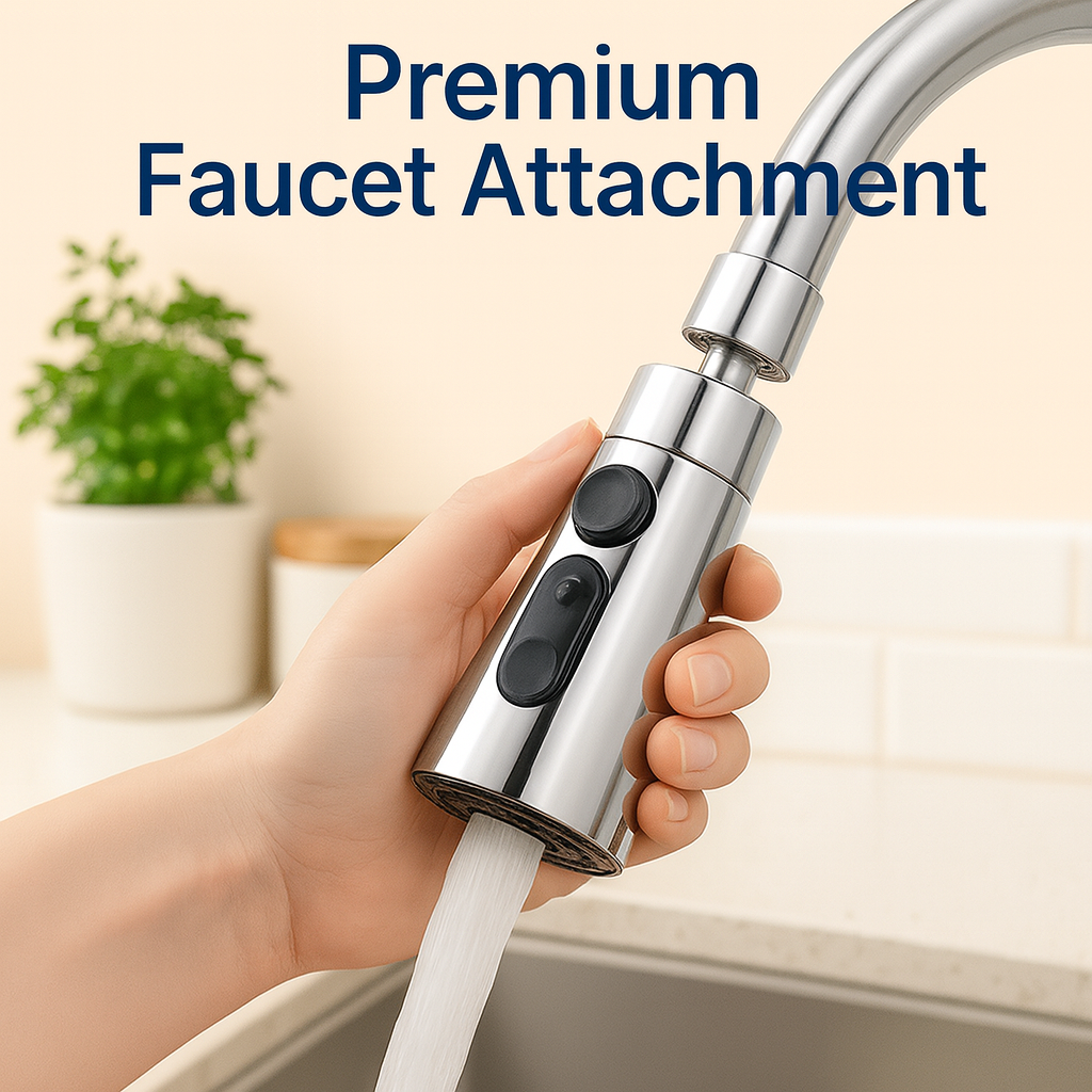 Universal Triple-Mode Faucet Head